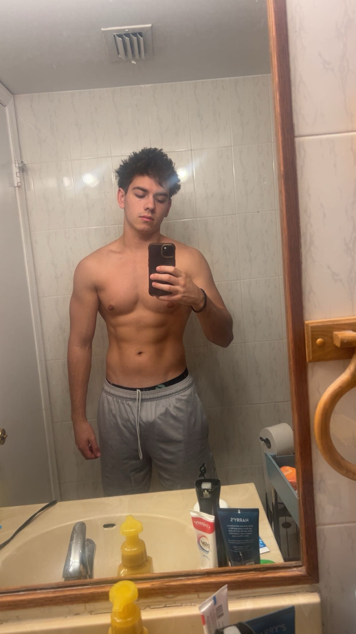 Jack after one month of focused training and nutrition